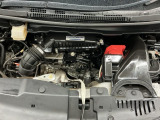 技術が詰まったエンジンルームもご覧の通りピカピカにクリーニング済みです。パワフルな走りが楽しめるターボエンジン搭載です!
