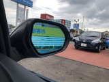 ブルークリアリングミラーになっております。