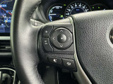 ステアリングスイッチ装備!運転しながら手元でオーディオの操作などができます。