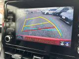 バックガイドモニターで、後方を確認しながら安心して駐車することができます。運転初心者も熟練者も必須の機能ですよ!
