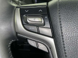 ステアリングスイッチ装備!運転しながら手元でオーディオの操作などができます。
