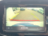 ●ガイドライン付きバックカメラ:不安な駐車もこれで安心!ガイドライン付きなので狭い箇所での駐車もラクラクです!