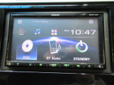 オーディオはDVD・CD再生、Bluetoothに対応しています。