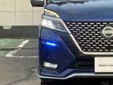 【LEDヘッドライト】明るいライトで夜間の運転も安心です♪