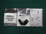 取説&メンテナンスノートが付属されています。