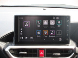 9インチディスプレイオーディオ使いやすく、Apple CarPlayやAndroid Autoに対応。フルセグの視聴やBluetooth接続による音楽鑑賞が可能。