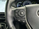 ステアリングスイッチ装備!運転しながら手元でオーディオの操作などができます。