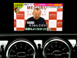 純正テレビチューナーが装着されておりますのでフルセグ受信が可能でございます。※走行中は音声のみでお楽しみくださいませ。