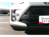 LEDフォグランプ付き。悪天候時にヘッドランプの明かりを補助。優れた安全性の確保に寄与します。