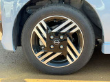 155/65R14インチ純正アルミホイールです。