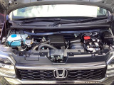 Hondaの技術が詰まったエンジンルーム♪エンジンルーム室内ともにルームクリーニング済みで清潔です!快適なドライブをお楽しみください。