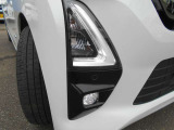 LED!!従来のハロゲンライトに比べ、消費電力は少なく、明るさは2倍以上の性能を持っています。夜道での視界を確保し、しかも長寿命を実現しています。