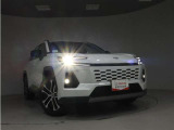 高輝度で点灯速度が速いLEDヘッドライト装備!LEDの明るい光が走行中の視界の確保をサポートして、夜のドライブがより楽しく安全に運転できます♪