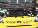 自慢のエンジンはパワードbyHONDAです。精度とバランスにこだわって、低回転からスムースなパワーを発揮します。