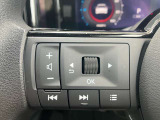 ステアリングスイッチで、オーディオ操作、メーター内の情報の切り替えが可能に!わき見運転をせずに、快適な運転が出来ますよ♪