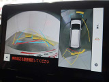 パノラミックビューモニター付き◎前後左右のカメラ映像で駐車をサポート!障害物をいち早く確認。