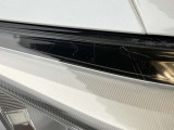 ヘッドライト表面クリア一部剥がれ