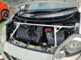 エンジン写真です。ウルトラレーシングタワーバー