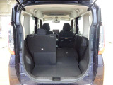 乗る人の人数や、積む荷物の大きさに合わせて対応できるシートアレンジ!