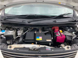エンジンルームもクリーニング済みです。もちろん気になる部分があれば整備してから納車させていただきます。