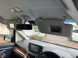 運転席&助手席バニティミラー付きサンバイザー