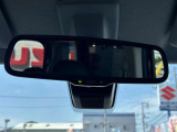 幅広で視認性の良いバックミラーです♪