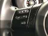 【ステアリングスイッチ】左です。ハンドルから手を離さず、運転に集中したまま手元でオーディオ操作等ができます。