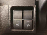シートヒーター付きで寒い日には暖か快適!