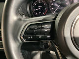 運転中でも操作ができるステアリングコントロールボタンも付いています。手元でオーディオ操作も安全でかつ楽々ですね!!