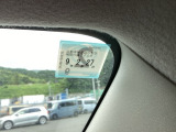 次回の車検日になります。こちらのステッカーをご確認ください。