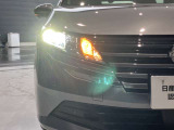 LEDヘッドランプです☆広く明るい視野で夜間運転を安全サポートしてくれます!これで夜道の運転も安心して運転できますね♪