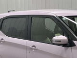プラスチックバイザーがない分デザインもすっきり★洗車の時の窓拭きもラクラクです!