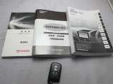 取説・メンテナンスノート・スマートキーの3点セットです。