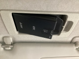 マツダ純正スマートインETC装備!サンバイザーの裏に車載器をスッキリ収納!ワンプッシュでETCカードの出し入れも簡単にできます。