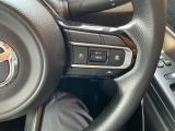クルーズコントロールを装備。アクセルやブレーキを操作しなくても、自動で先行車との車間距離を保ち追従走行できます。長距離や高速道路を運転する際に、ドライバーへの負担を軽減します。