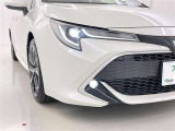 フォグランプ装着車です。暗い夜道の車両前方を明るく照らします