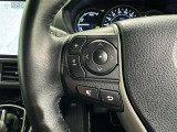 ステアリングスイッチ装備!運転しながら手元でオーディオの操作などができます。