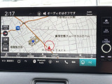 ホンダ純正メモリーナビ付きなので、迷わず目的地まで安心。