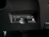 ETC車載器付きです。高速道路の料金所もスムーズに通過できます。