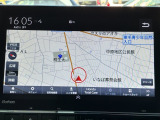 ホンダ純正メモリーナビ付きなので、迷わず目的地まで安心。