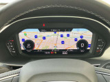 バーチャルコックピットナビ装備 MMIナビゲーション搭載 地図データ最新版にアップデート後ご納車させていただきますのでご安心くださいませ。