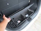 軽自動車でもしっかり収納スペース確保してあります!