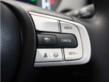 ◆アダプティブクルーズコントロール◆予め設定した車速内でクルマが自動的に加減速。前走車との適切な車間距離を維持しながら追従走行します。【LKAS】車線維持支援システムでステアリング操作を支援。