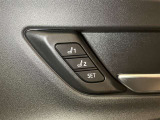 シートポジションを2パターン記憶させておくことも可能なので、ご家族で運転される場合などに便利です☆