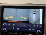 安全機能のバックモニター&全周囲モニターも装備です。