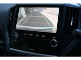 リヤカメラ付きで駐車も楽々、後方の映像を確認でき安心です