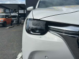 暗い道でも明るいライトでサクサク運転できますよ!