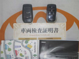 スマートキー付。取扱説明書とメンテナンスノートもあります☆品質評価シート付いてます!トヨタ認定中古車ライト!!