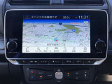 充電やエアコンのタイマー設定、充電スポットの検索などの専用機能を搭載したEV専用Nissan Connectナビ(Nissan Connectのご利用には別途お申込みが必要となります)。詳しくはカーライフアドバイザーまで。