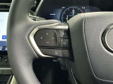 ステアリングスイッチ装備!運転しながら手元でオーディオの操作などができます。